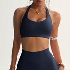 Machine Bag Halter Backless Bra
