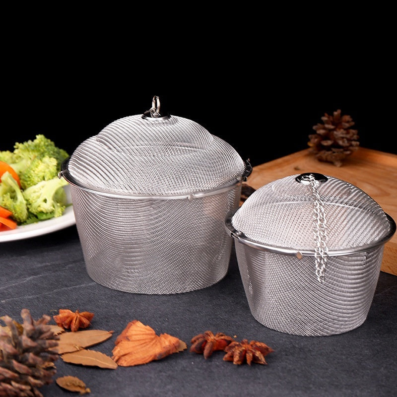 Portable Household 304 Stainless Steel Mesh Tea Strainer