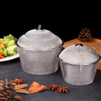 Portable Household 304 Stainless Steel Mesh Tea Strainer