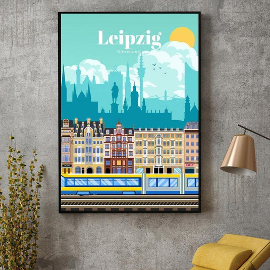 Home Decor Travel Poster Canvas Painting
