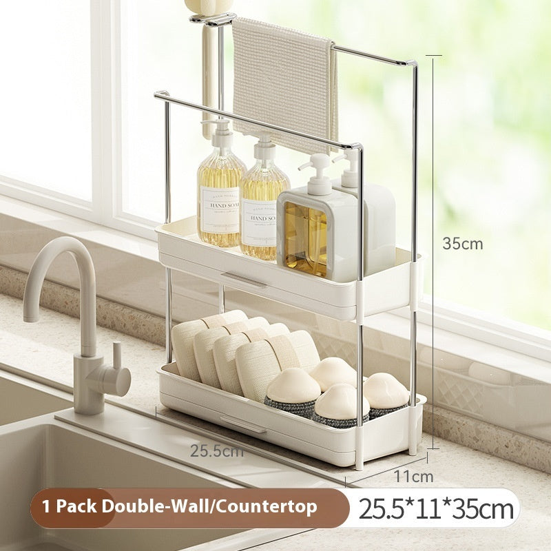 Multi-lags klud opbevaringsstativ køkken opbevaringsstativ