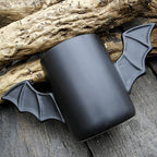 Bat Wing Handle Bone China Mug