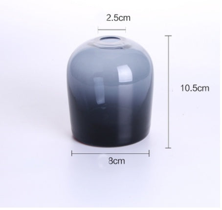 Vaso Simples Criativo de Vidro para Sala de Estar Mesa de Jantar Vaso para Casa Vaso
