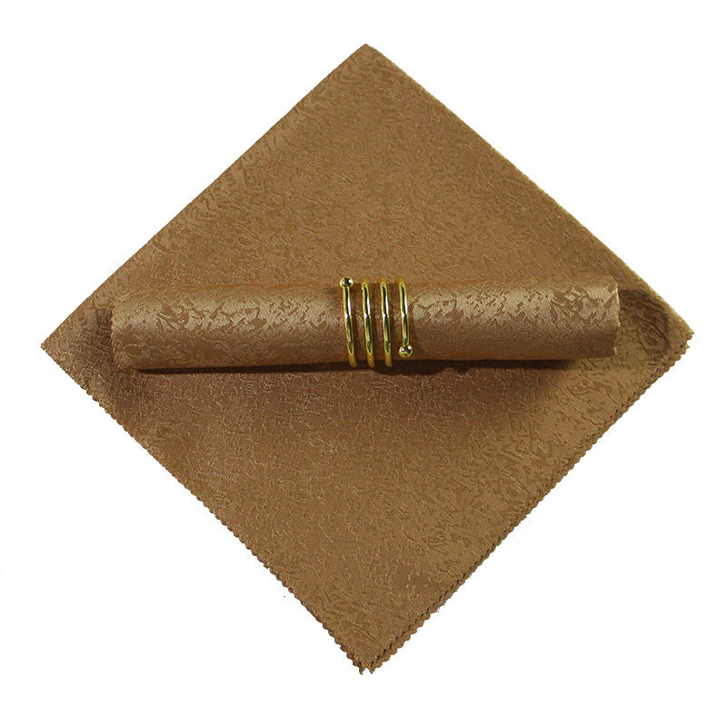 Square Folding Fabric Tablecloth Decorative Embroidery