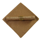 Square Folding Fabric Tablecloth Decorative Embroidery