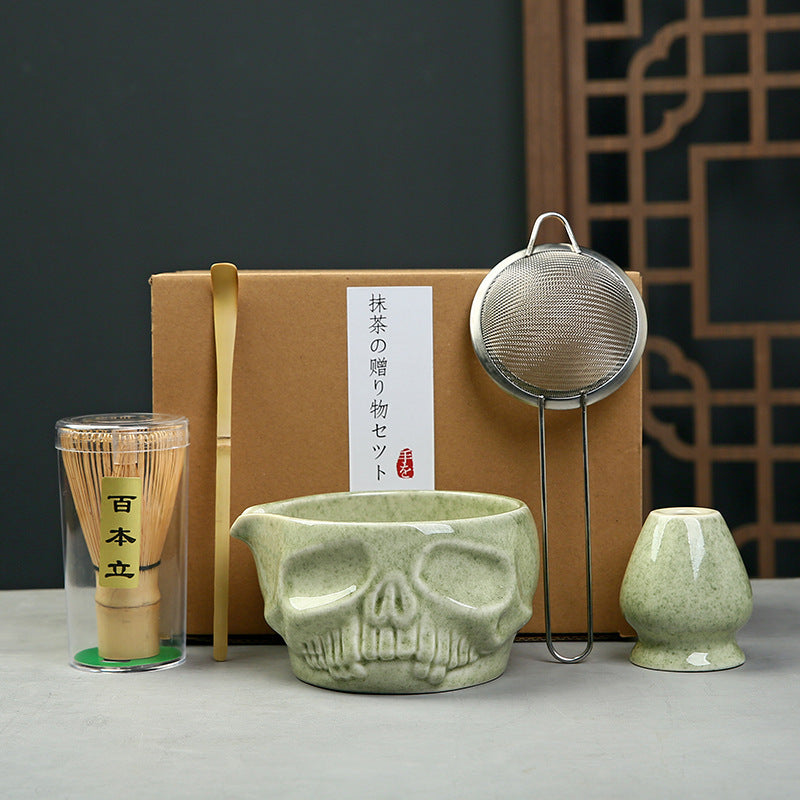 Tea Whisk Matcha Brush Hundred Benli Beat Tea Set