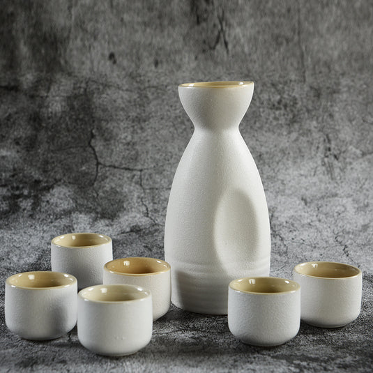 Creative Japanese Sake Sake Set Ancient Style Ceramic Set