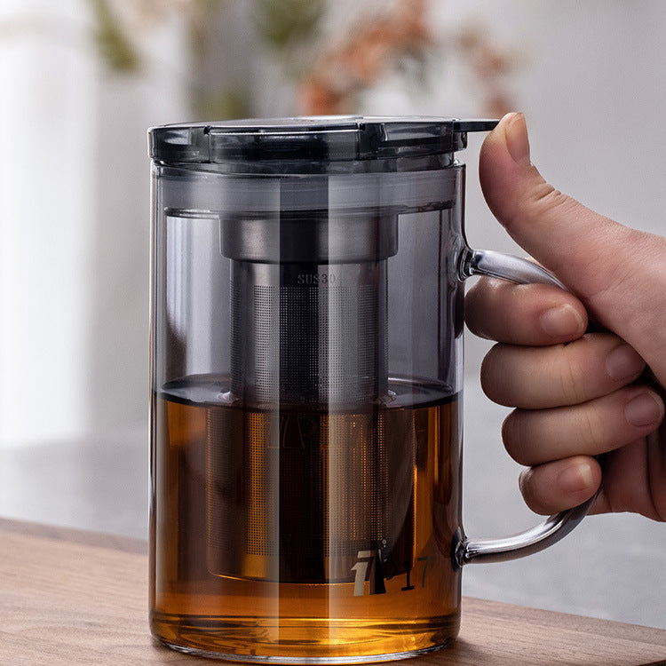 Glass Of Tea Separated Strainer Tea Brewing Cup Teapot