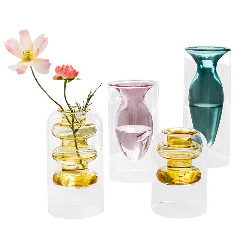 glass vase - Grand Goldman