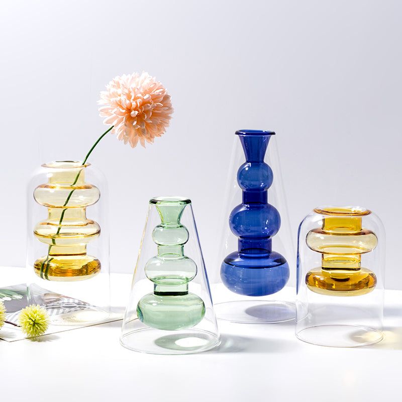 glass vase - Grand Goldman