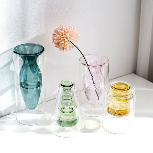 glass vase - Grand Goldman