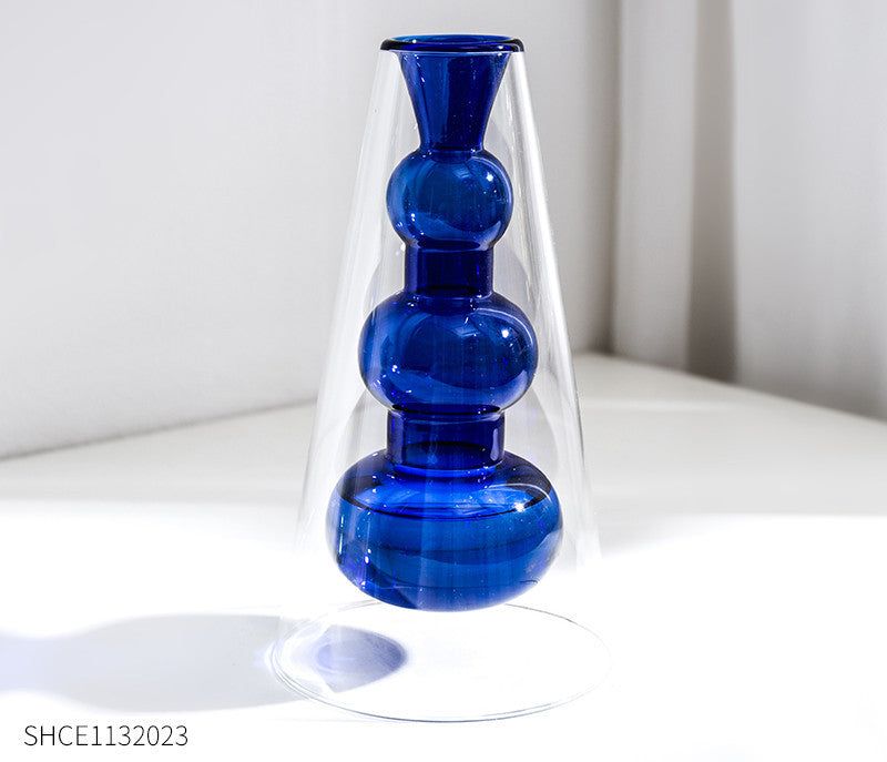glass vase - Grand Goldman